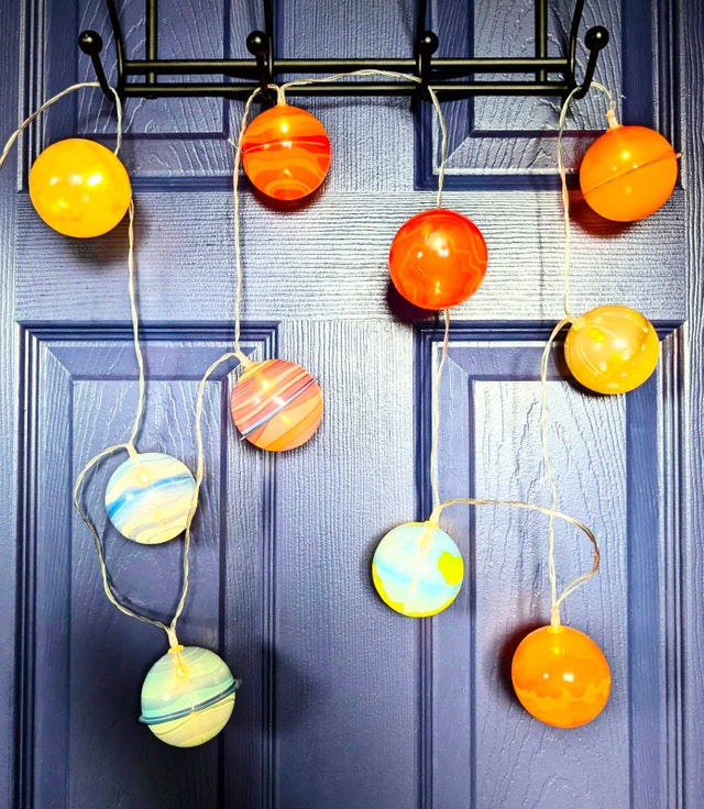 LED Solar System String Lights - photo 2