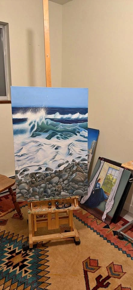 Ocean Wave painting