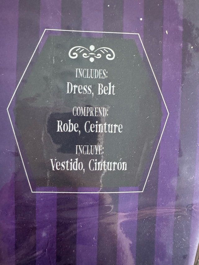 Brand New Wednesday Addams Kids Halloween Costume Size 7-8 - photo 5