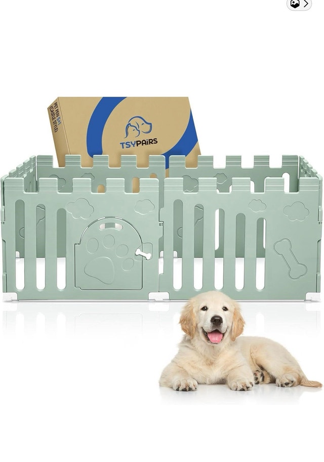 Brand New in the Box Dog Crate / Playpen with Door