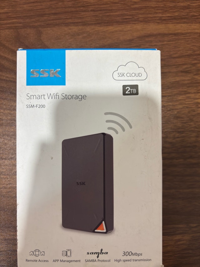 SSK Smart Wifi Storage 2TB