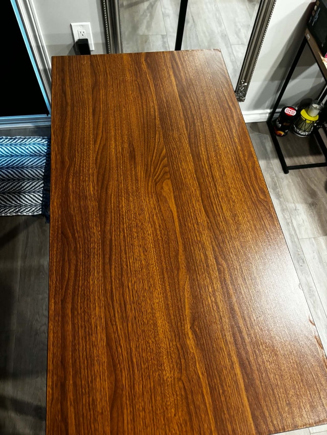 Industrial Desk with Wood Finish Top - photo 2