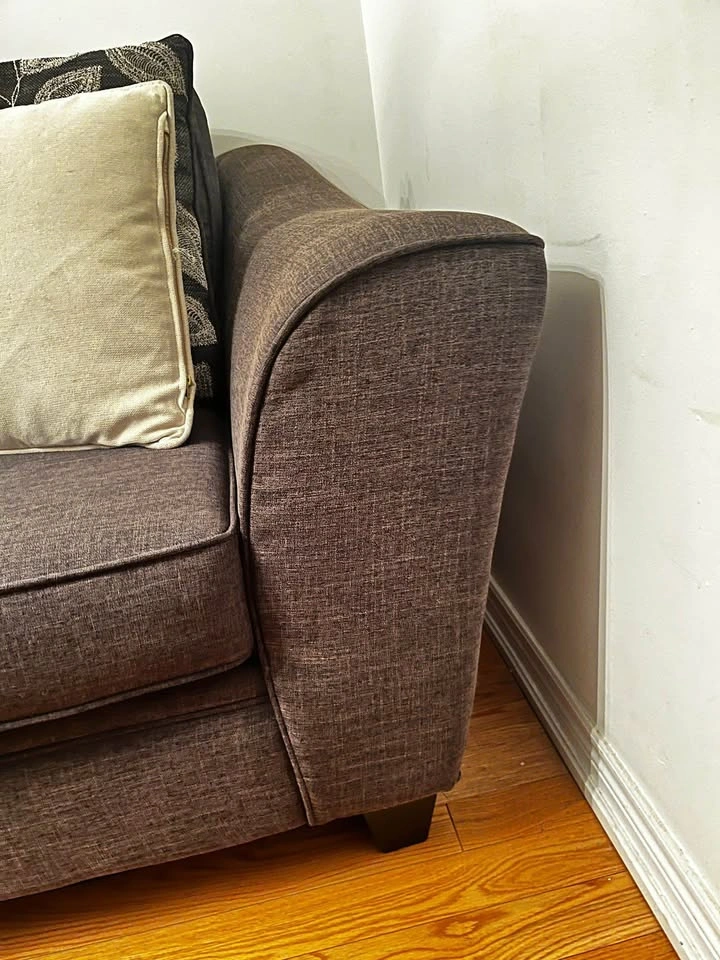 Dark brown LoveSeat (Brick) - photo 5