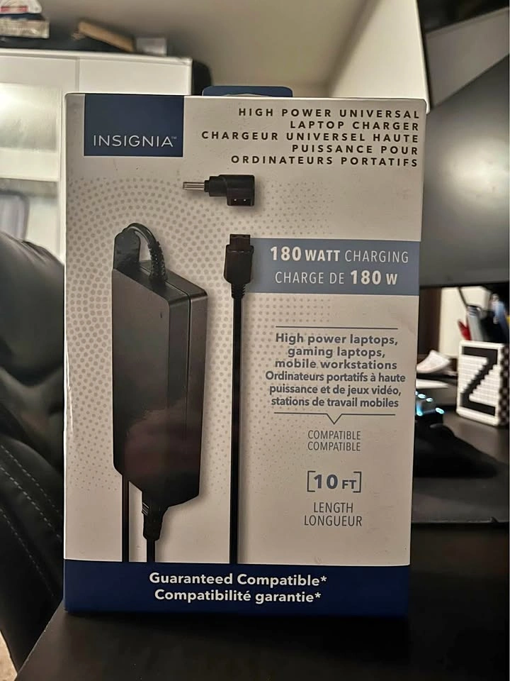 Never used: Universal Laptop Charger
