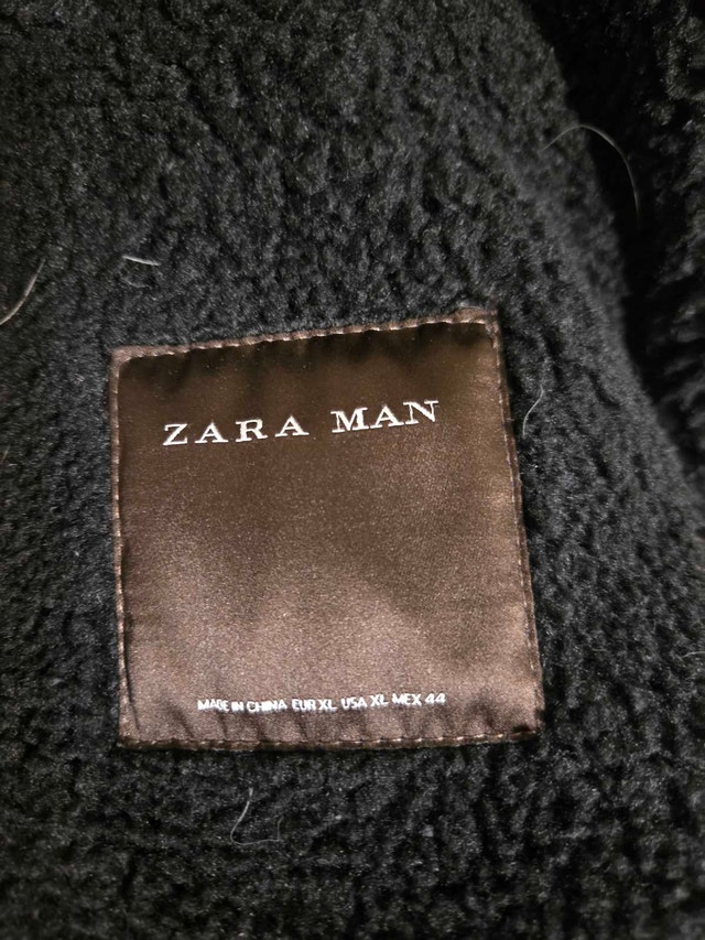 Zara Man Faux Suede Biker Jacket - photo 3
