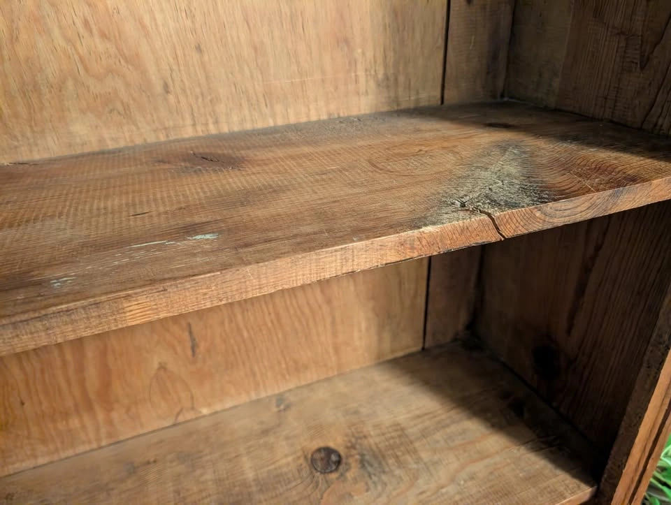 Two Solid Pine Bookcases – Rustic Reclaimed Look - photo 5