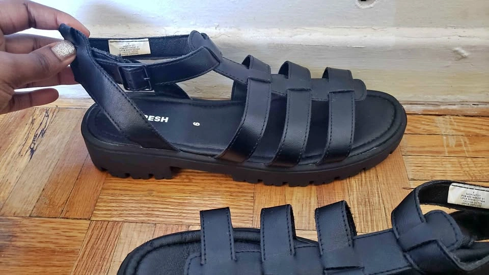 Girls' Joe Fresh Gladiator Sandals