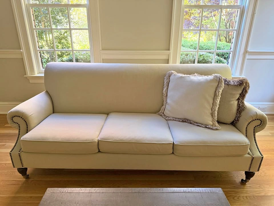 Pottery Barn Brooklyn Upholstered Rolled Arm Sofa