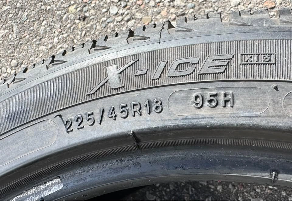 225/45/18 MICHELIN WINTER TIRES - photo 4