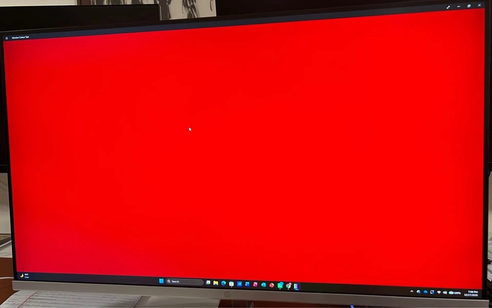 HP 27” QHD Monitor – Excellent Condition – Low Blue Light - photo 5