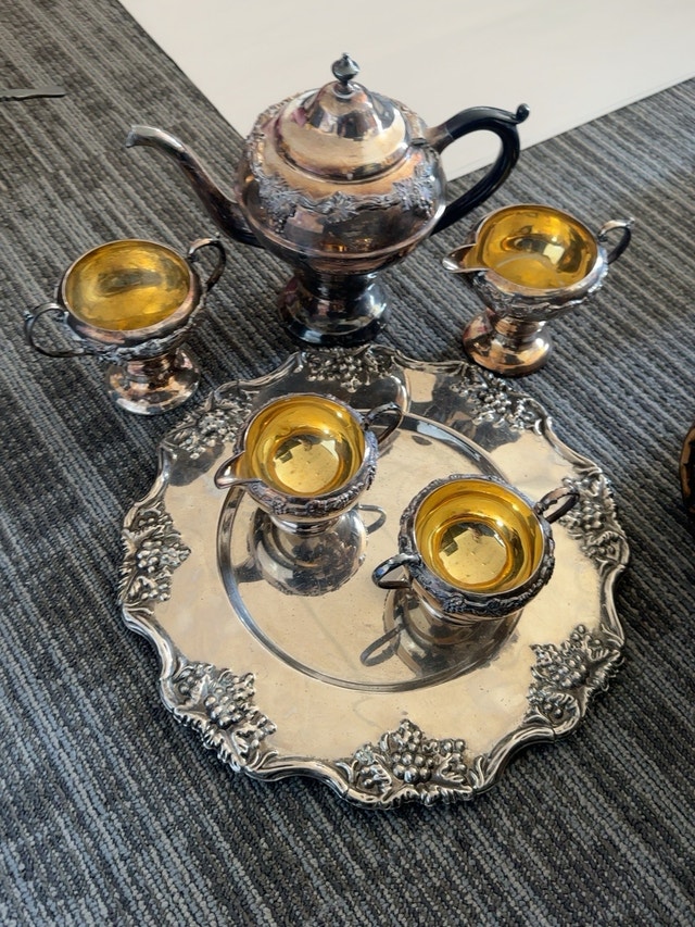 Godinger Silver Art Co. Tea Set