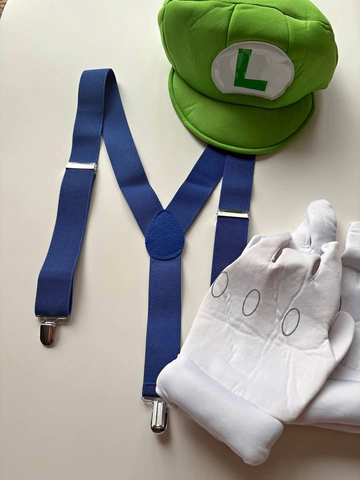 Luigi costume accessories