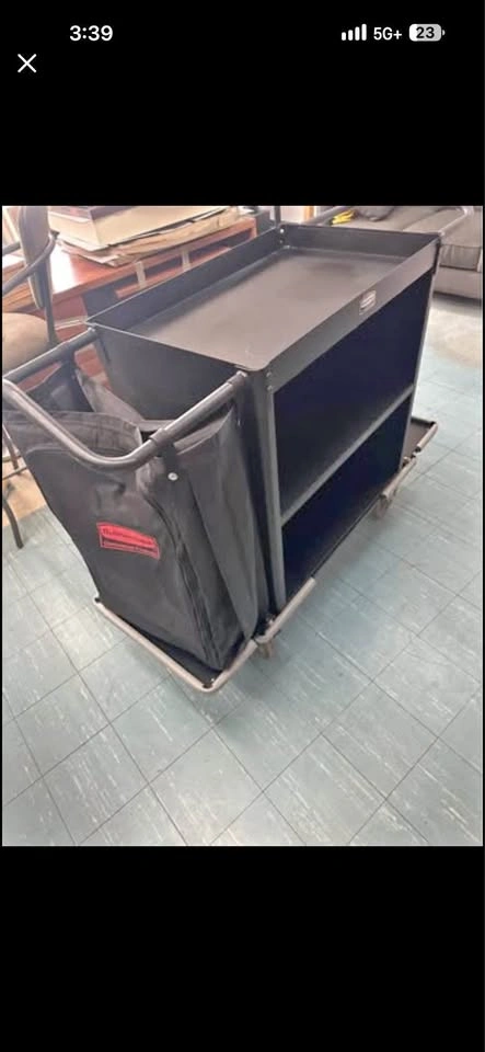 Rubbermaid Executive Series Commercial Housekeeping Cart