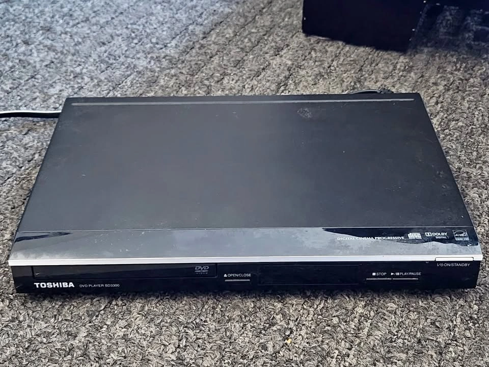 Toshiba DVD Player SD3300 working condition no remote