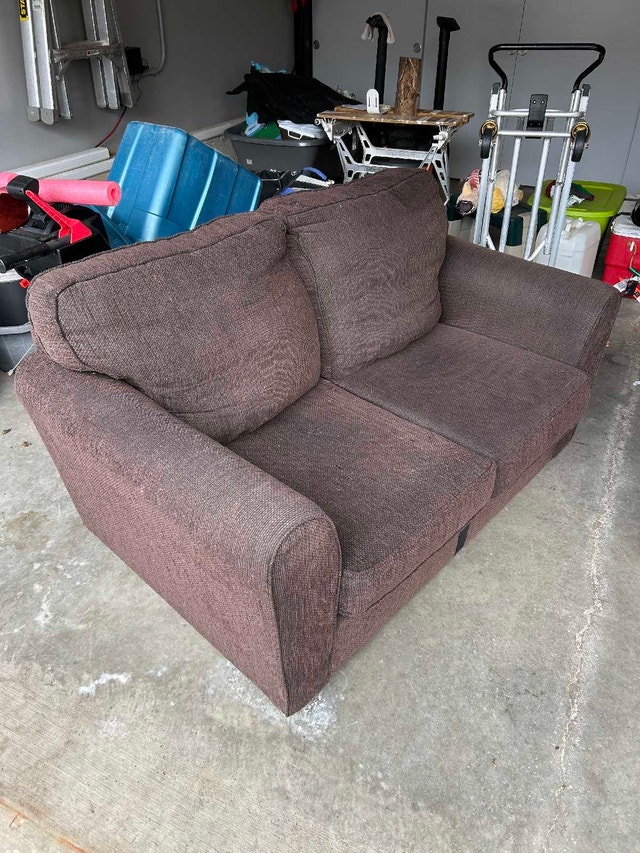 Loveseat with pull-out bed