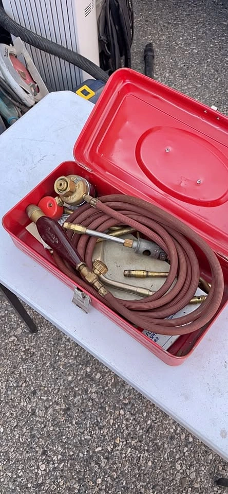 Red Metal Toolbox