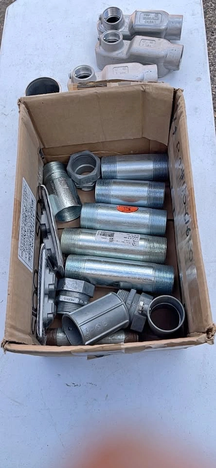 Electrical Conduit Fittings and Pipes