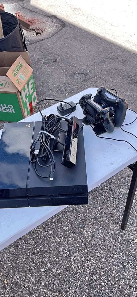 PlayStation 4 Console with 2 Controllers