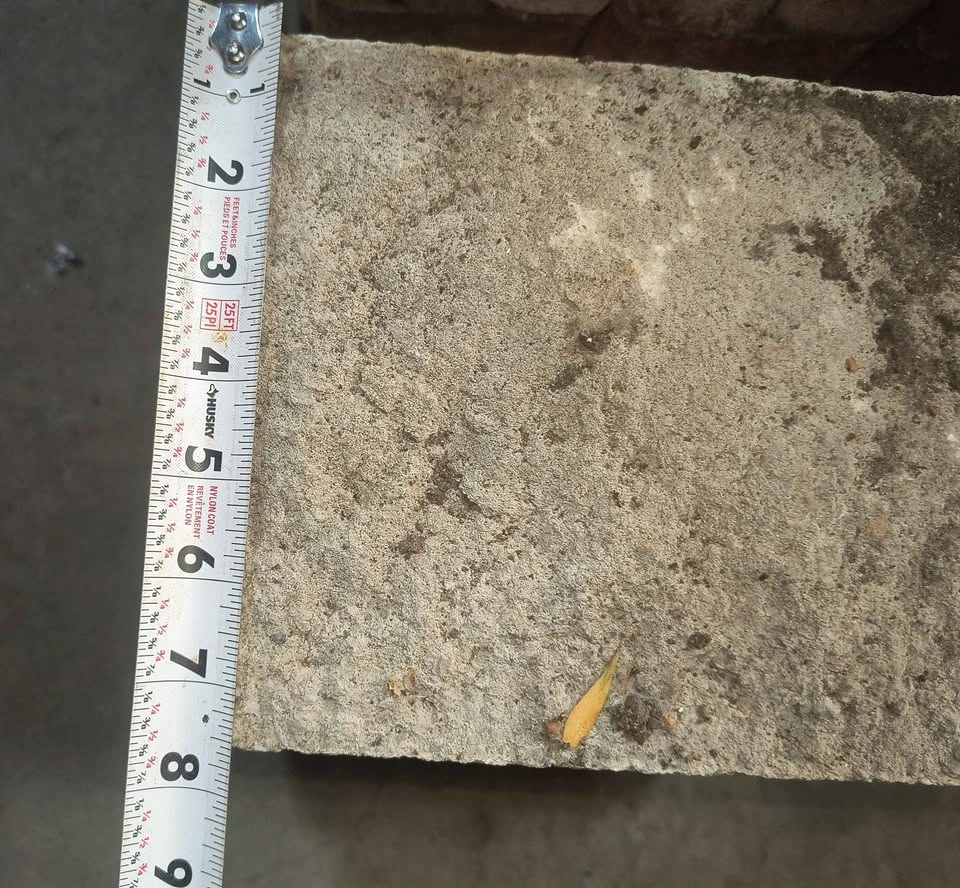 Textured concrete edging - photo 4