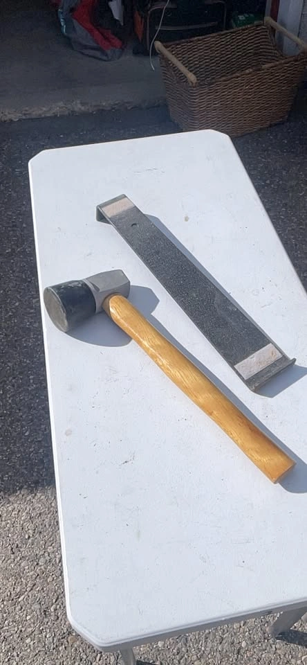 Paslode Rubber Mallet hardwood floor hammer and hardwood floor B - photo 2