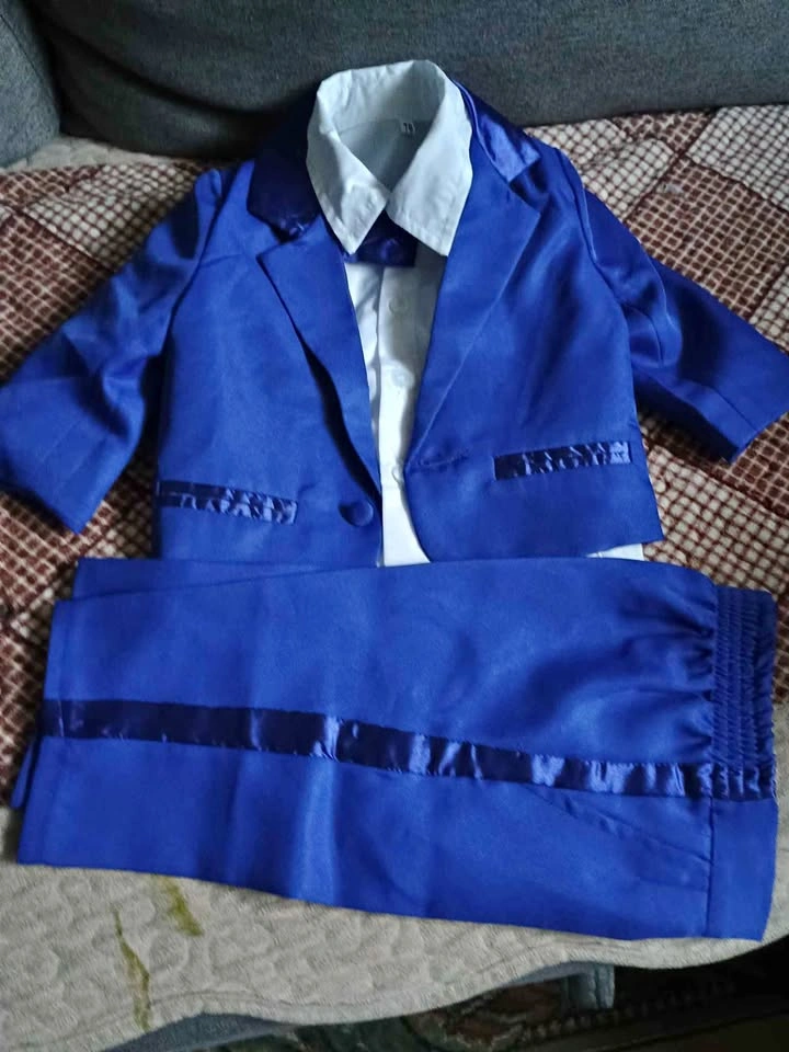 Kids Blue Suit Size 70