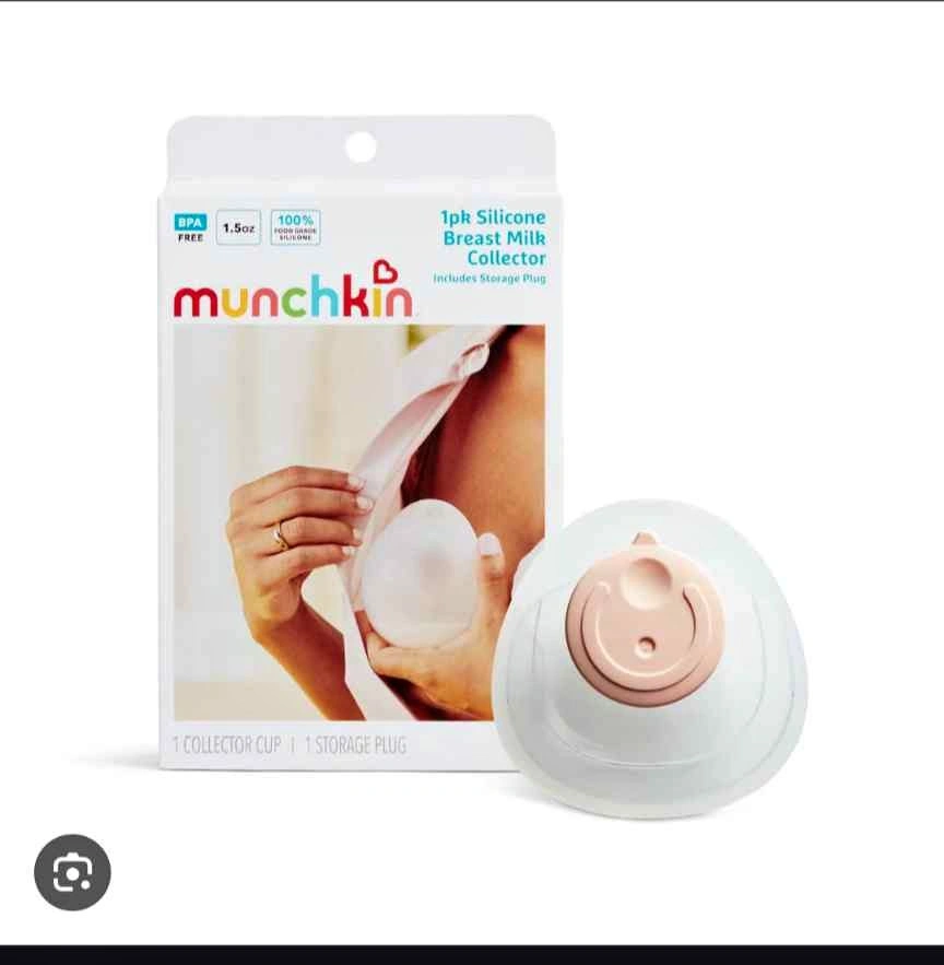 Munchkin 1pk silicone breast milk collector