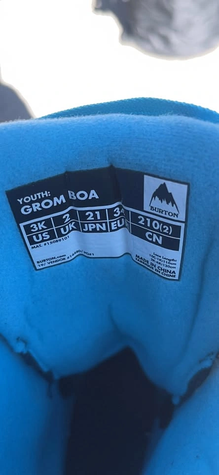 Burton 108cm Youth Snowboard Complete Setup - photo 2