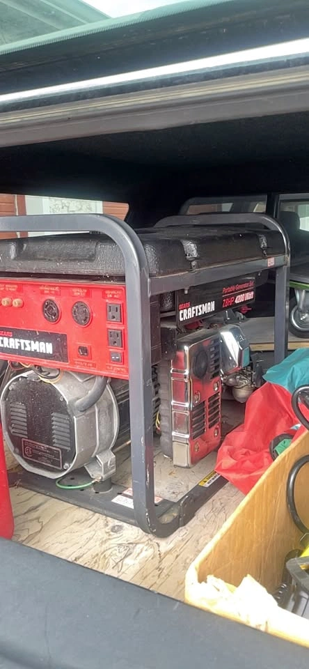 Craftsman Sears Portable Generator 7.8HP 4200 Watt