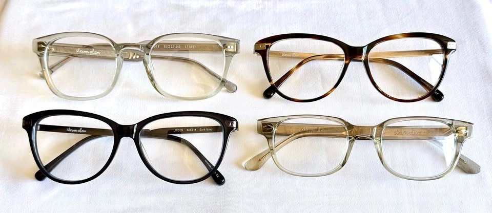 Steven Alan Eyeglasses Bundle - Monroe II, Linden, Farnsworth