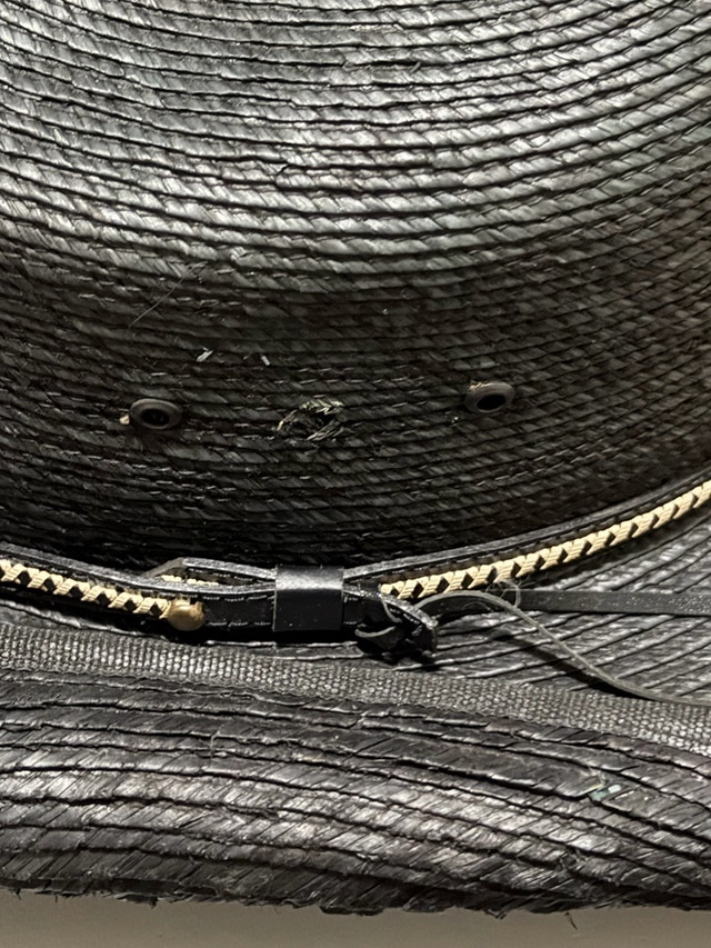 Jason Aldean Straw Cowboy Hat — Size Large - photo 5