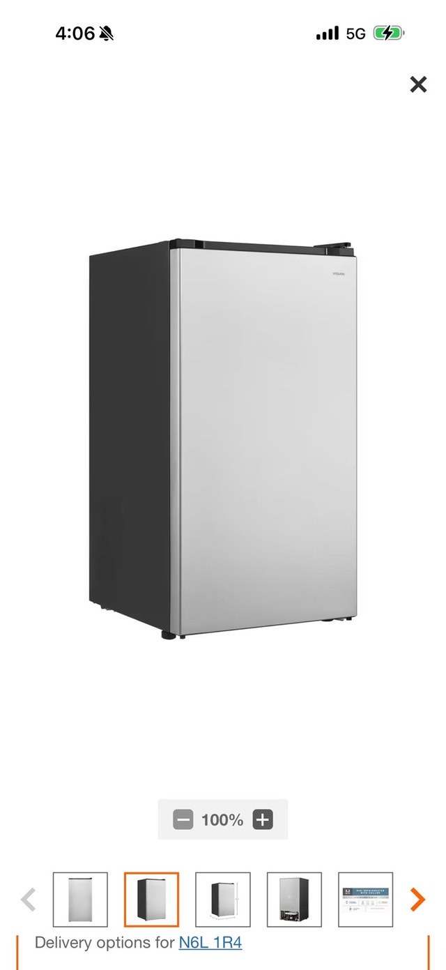 Brand New Small 3.1 Cubic Foot 2 Door Fridge with Freezer - photo 4