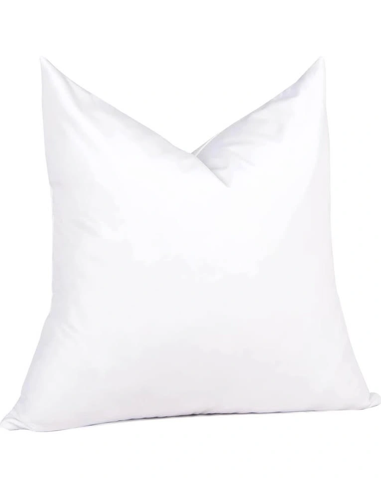 White Decorative Throw Pillow Insert – 28 × 28 Inches - photo 2