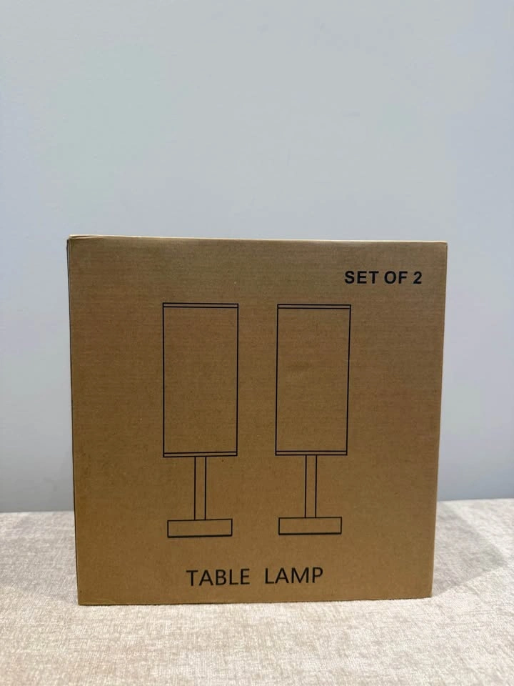 Set of 2 Table Lamps – Modern Design, USB & USB-C Ports - photo 4