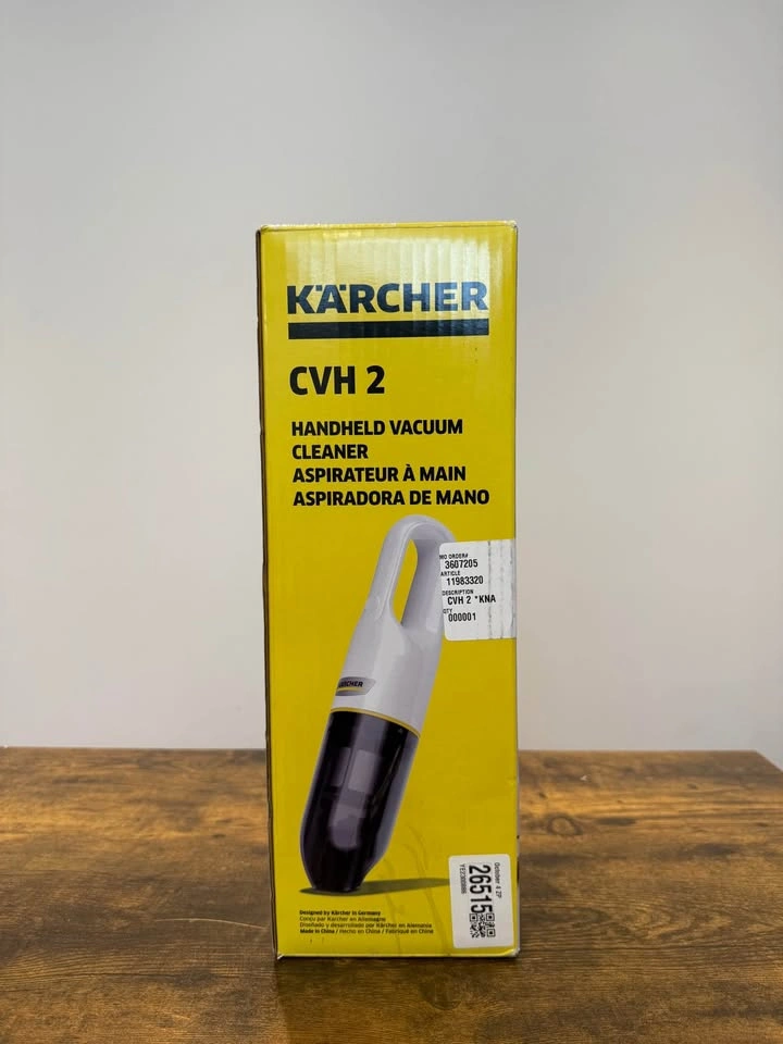 Kärcher CVH 2 Cordless Handheld Vacuum Cleaner – White - photo 2