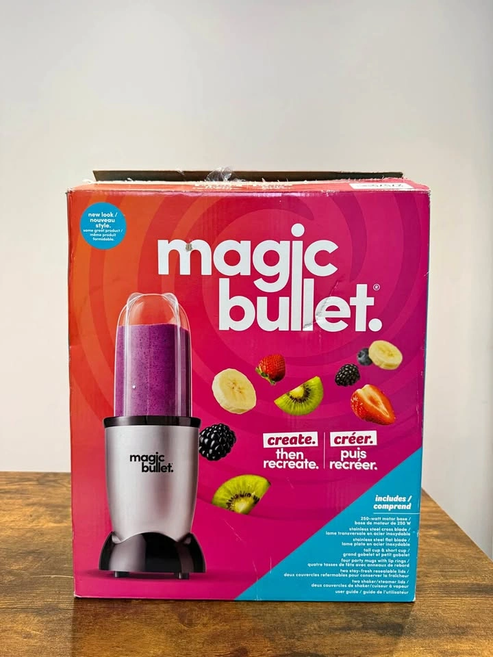 Magic Bullet Blender with Accessories – Original Box