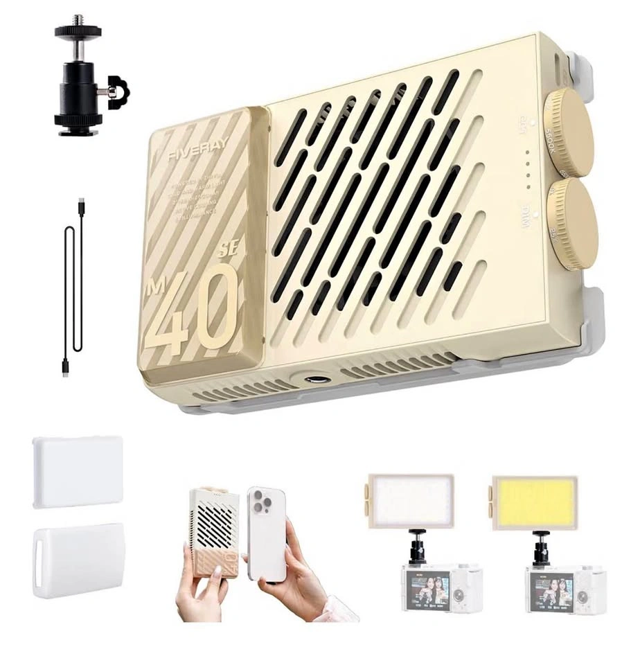 Zhiyun FIVERAY M40 SE LED Video Light Combo – Open Box