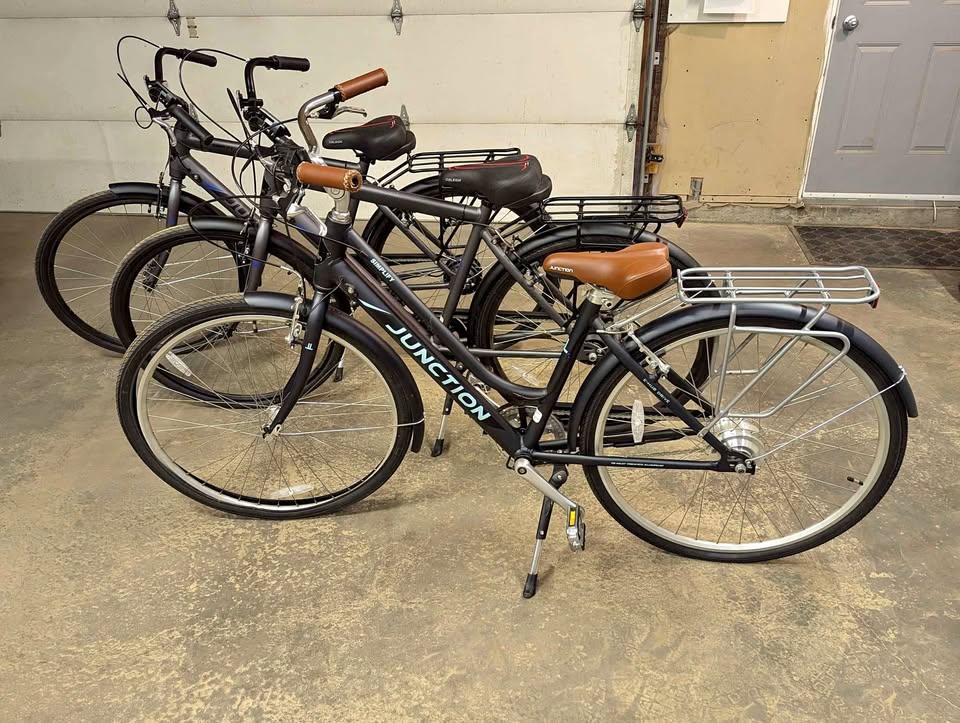 Junction Simplify E-Bikes (2 mens, 1 women's)