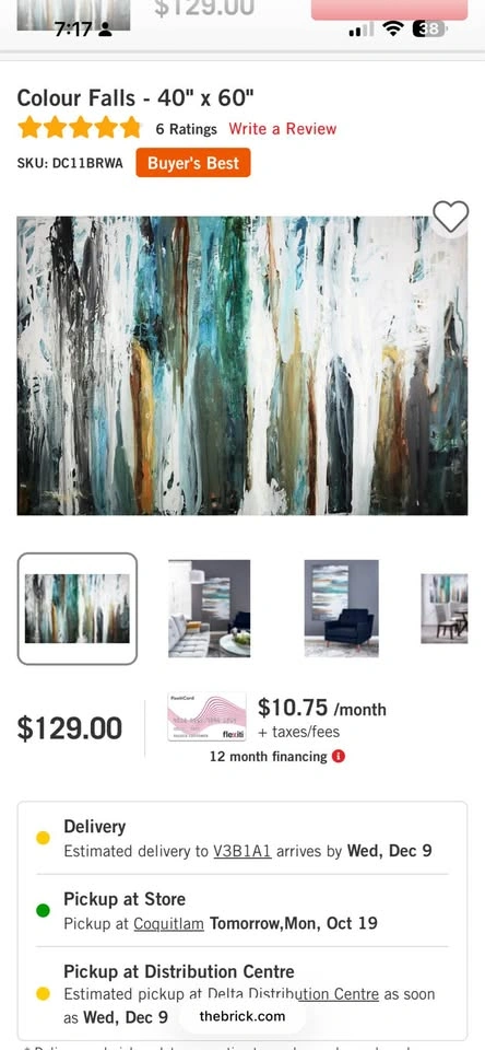 Wall art painting - photo 3
