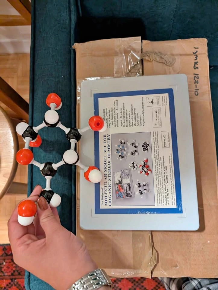 Molymod stereochemistry kit