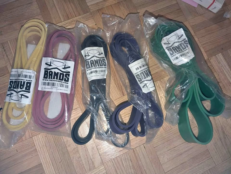 X bands set of 5