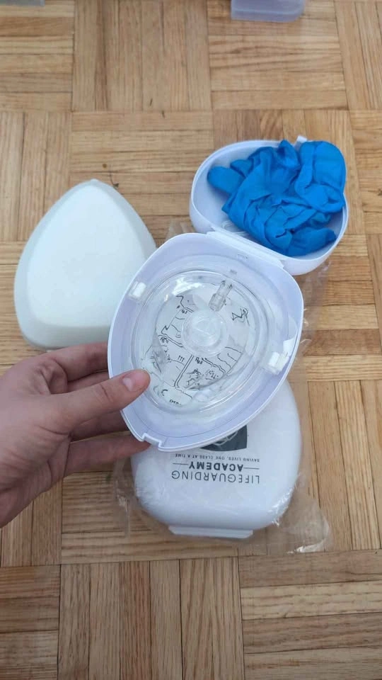First aid CPR pocket masks