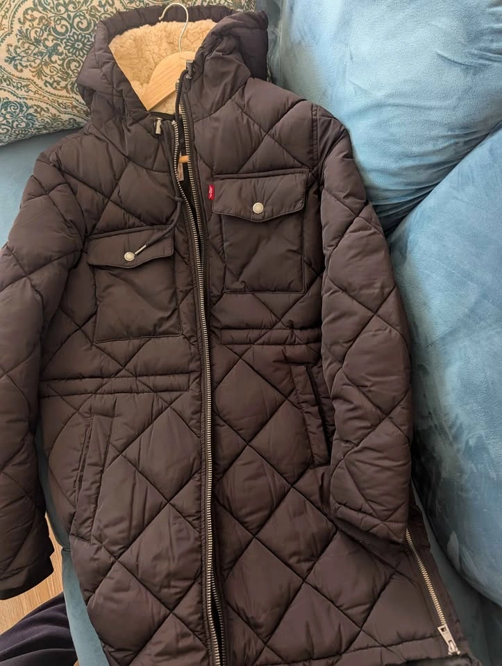 Levi's Quilted Hooded Parka Size M - photo 4