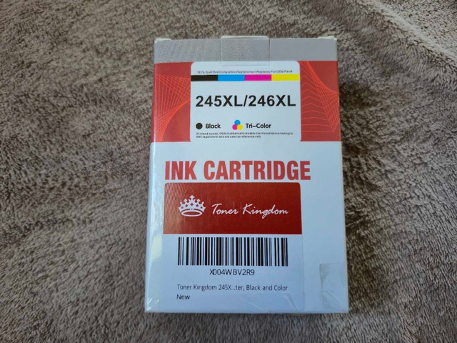 Canon Compatible Ink Cartridges - Toner Kingdom 245XL & 246XL