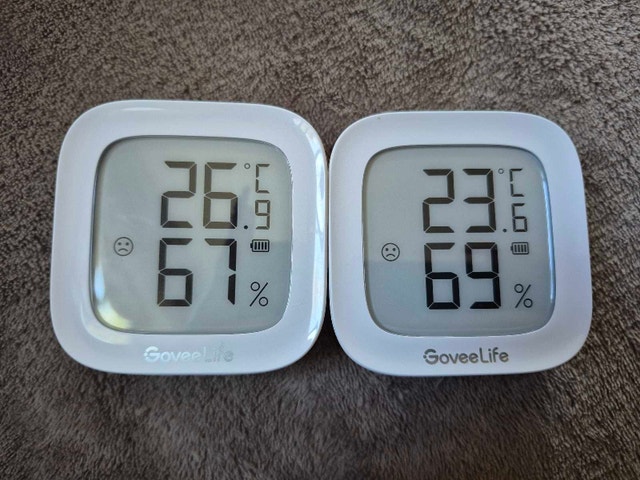 GoveeLife Wi-Fi Smart Thermometer Hygrometer 2-Pack – Brand New - photo 2