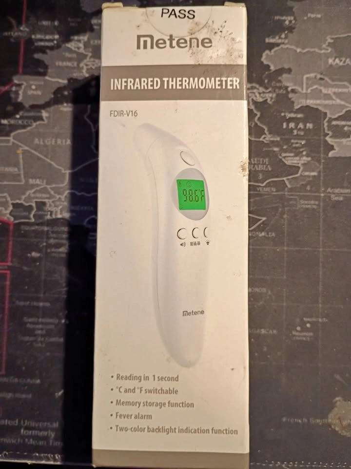 Metene Digital Medical Infrared Forehead and Ear Thermometer