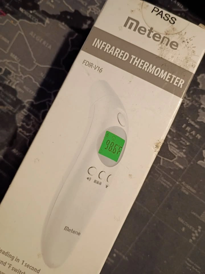 Metene Digital Medical Infrared Forehead and Ear Thermometer - photo 2