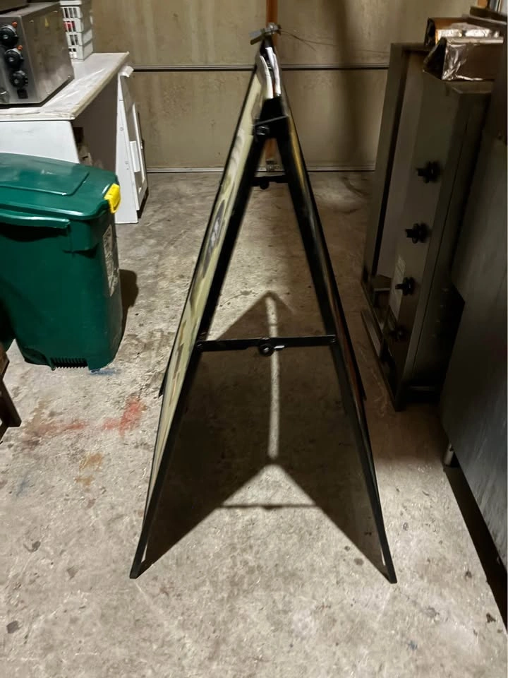 Commercial Double-Sided A-Frame Sidewalk Sign - photo 2