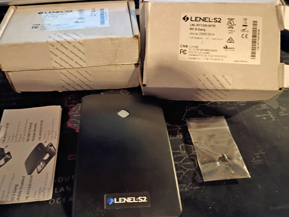 New LENEL S2 Blue Diamond Readers LNL-R10320-05 TB BD MR