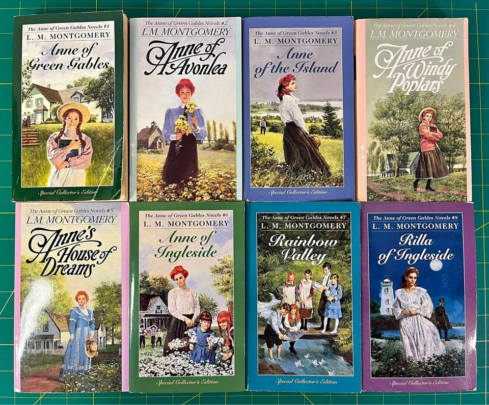 Anne of Green Gables Complete 8-Book Set – Collector’s Editions