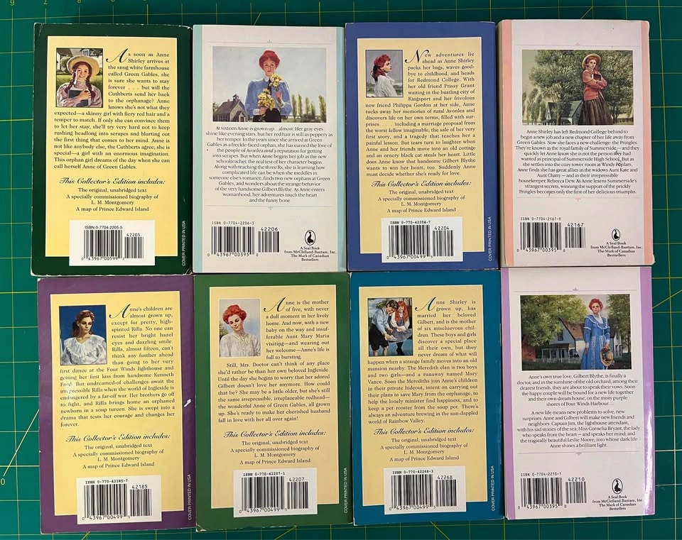 Anne of Green Gables Complete 8-Book Set – Collector’s Editions - photo 2